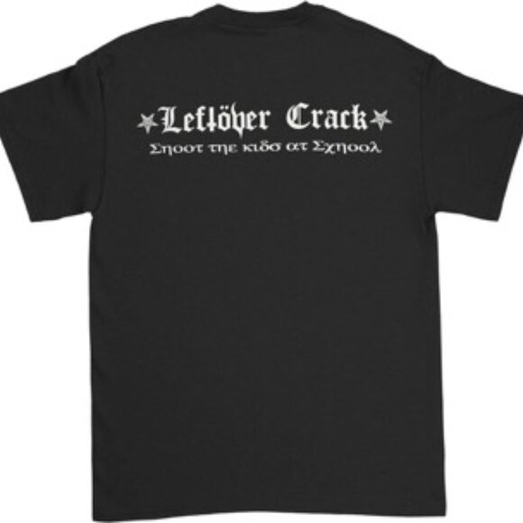Leftover Crack Men's Black Metal T-Shirt Short Sleeve - Picture 2 of 2